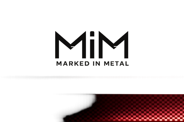 Marked in metal